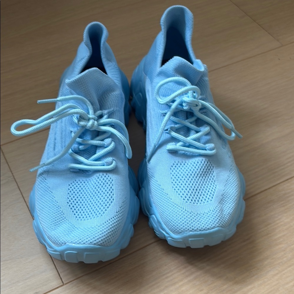 Light Blue Nurse Babes Women's Sneakers